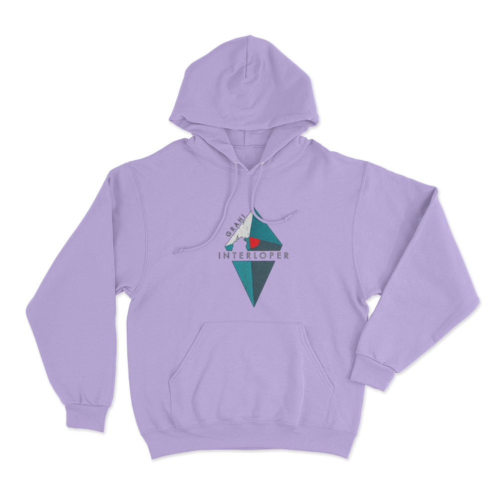 Interloper Unisex Hoodie Purple Interloper Unisex Hoodie Purple