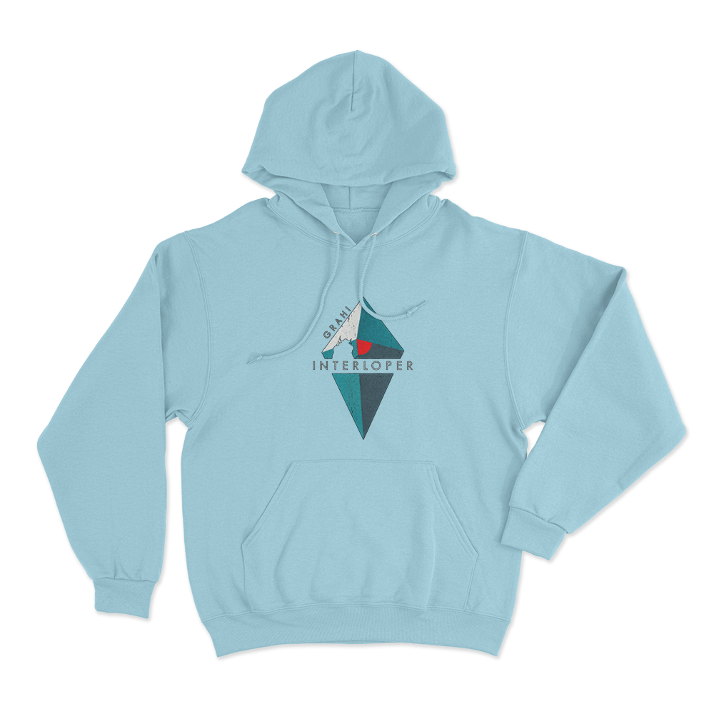 Interloper Unisex Hoodie Sky Blue Interloper Unisex Hoodie Sky Blue