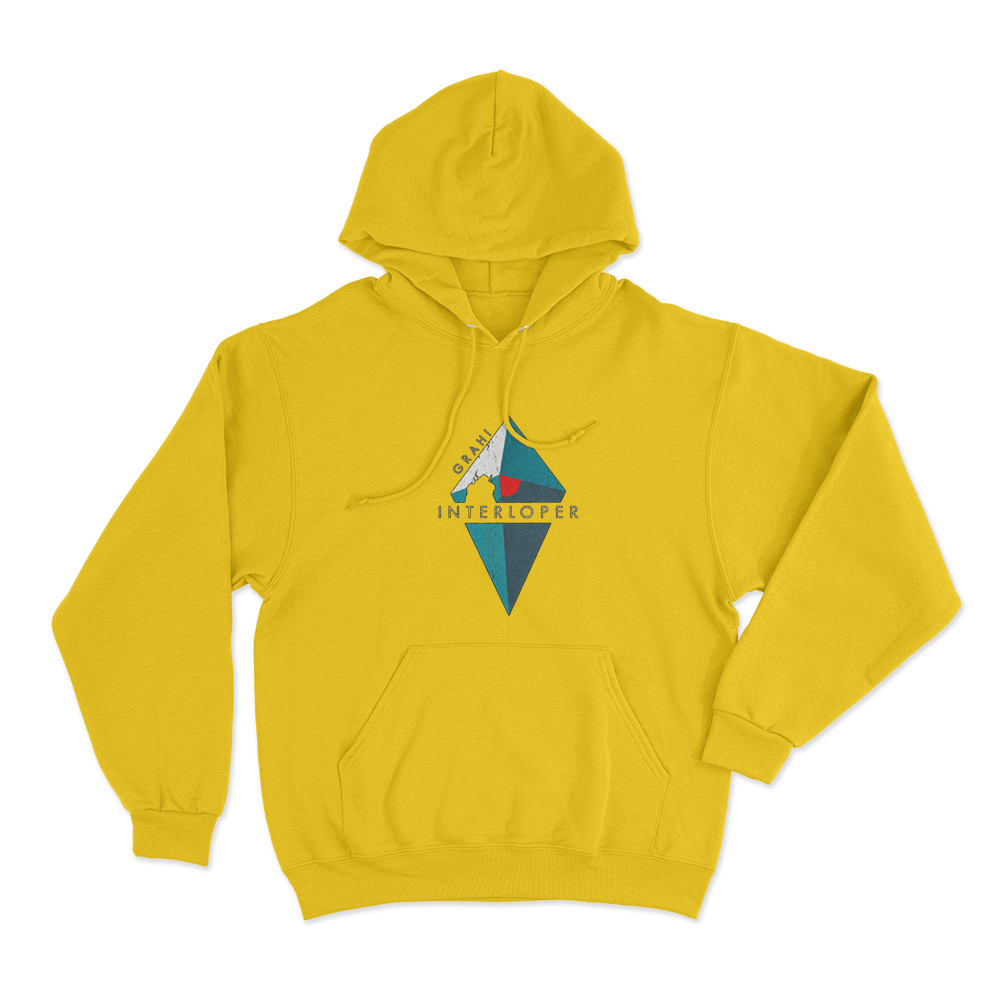 Interloper Unisex Hoodie Yellow Interloper Unisex Hoodie Yellow