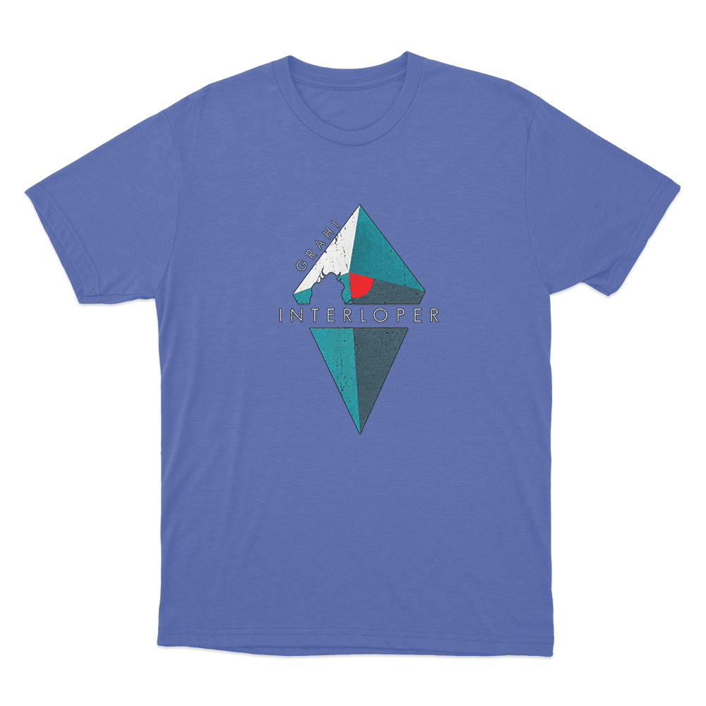 Interloper Unisex T Shirt Blue Interloper Unisex T Shirt Blue