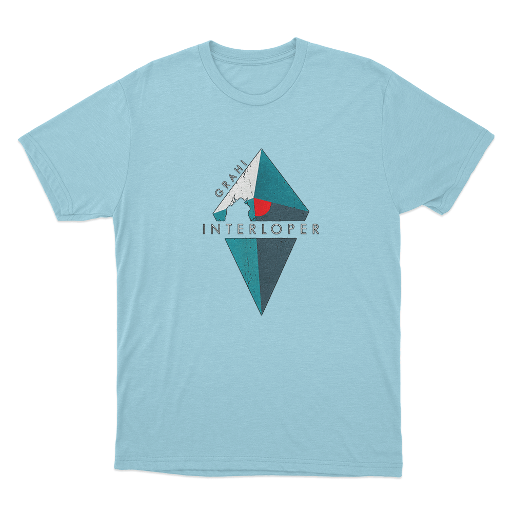 Interloper Unisex T Shirt Sky Blue Interloper Unisex T Shirt Sky Blue