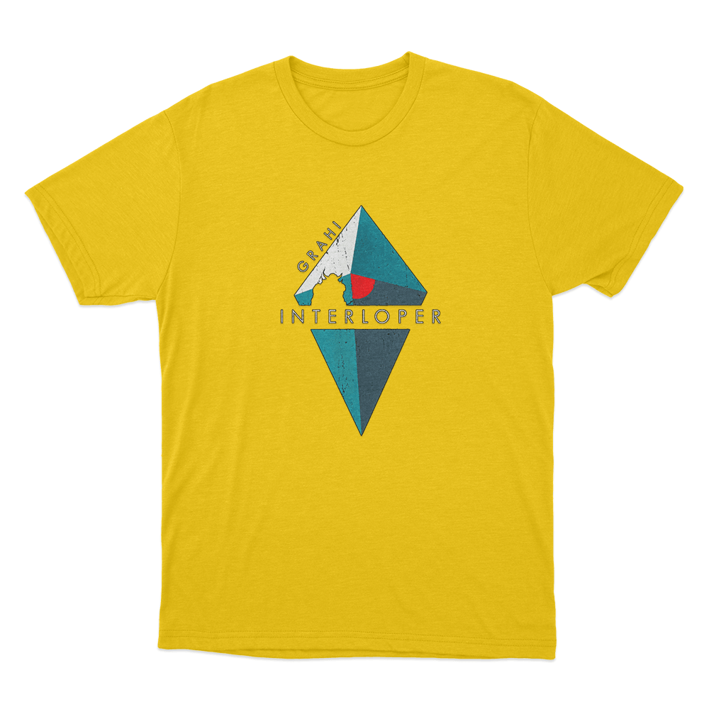 Interloper Unisex T Shirt Yellow Interloper Unisex T Shirt Yellow