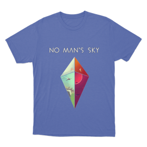 No Mans Sky Diamond Worlds Unisex T Shirt Blue