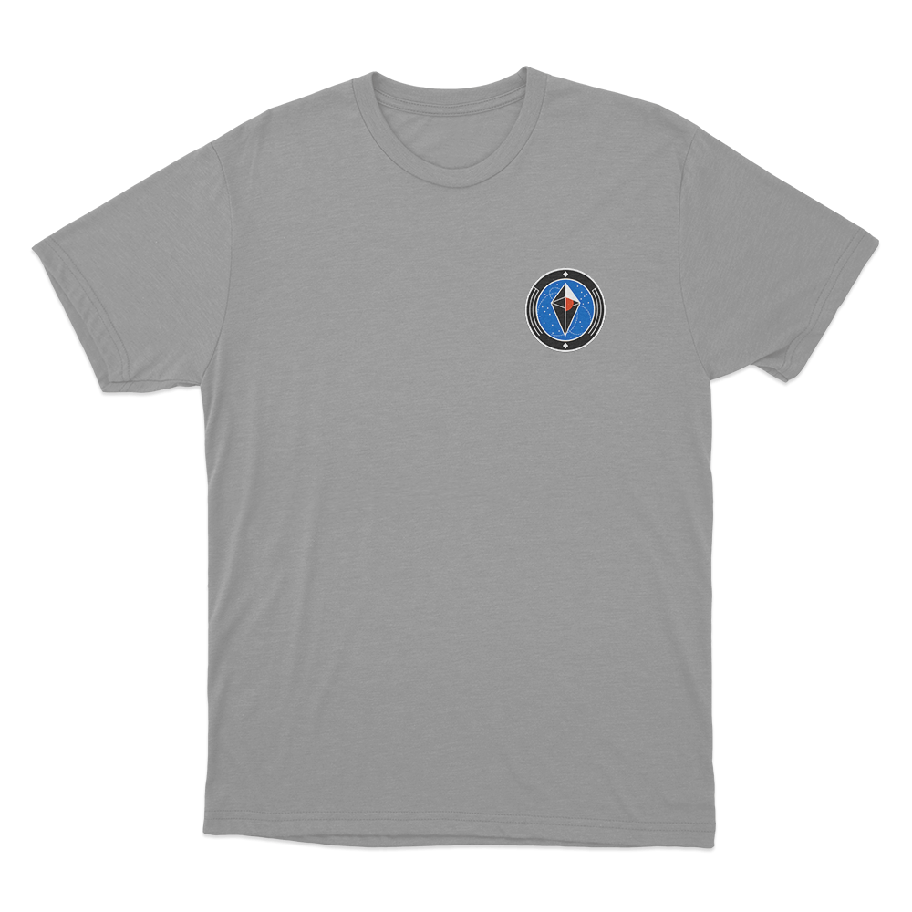 No Mans Sky Emblem Unisex T Shirt Grey No Mans Sky Emblem Unisex T Shirt Grey