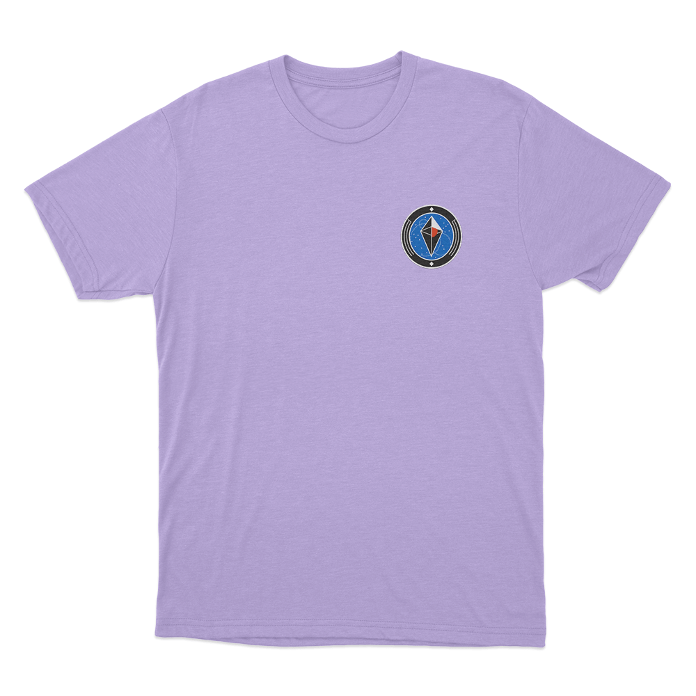 No Mans Sky Emblem Unisex T Shirt Purple No Mans Sky Emblem Unisex T Shirt Purple