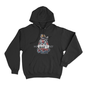 No Mans Sky Explorer Unisex Hoodie Black