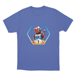 No Mans Sky Explorer Unisex T Shirt Blue 1