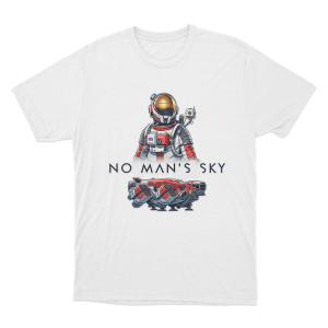 No Mans Sky Explorer Unisex T Shirt White