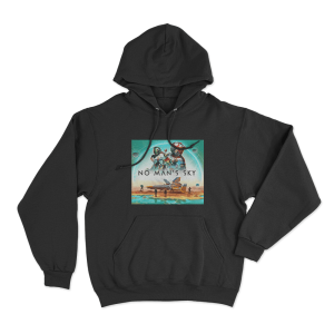 No Mans Sky Galactic Explorers Unisex Hoodie Black