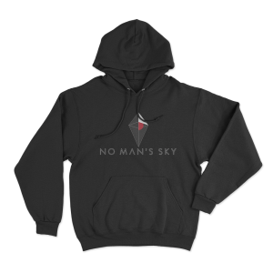 No Mans Sky Logo Unisex Hoodie Black