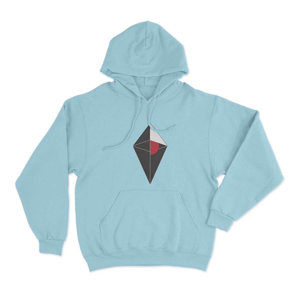 No Mans Sky Logo Unisex Hoodie Sky Blue No Mans Sky Logo Unisex Hoodie Sky Blue 1