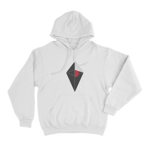 No Mans Sky Logo Unisex Hoodie White 1