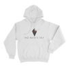 No Mans Sky Logo Unisex Hoodie White