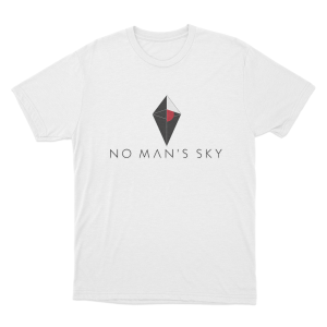 No Mans Sky Logo Unisex T Shirt White 1